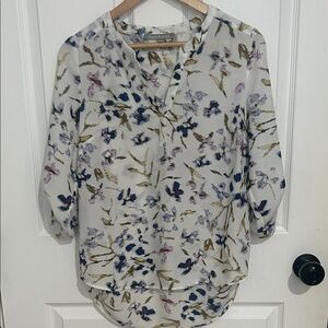 Daniel Rainn Multicolor Floral Blouse